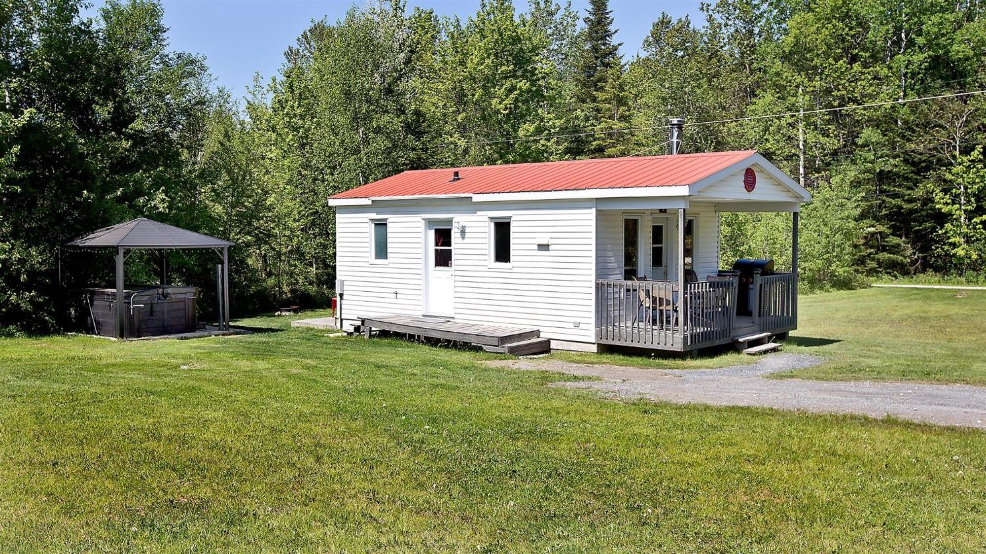 Camping Chalets Spas Pignons Rouges Saint Romain Eksteriør bilde